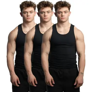 Beaters, Men's Tank Tops, Cotton Spandex Blend Tanks for Men, Comfortable, Durable Ribbed Fabric.