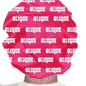 CANVAS BEAUTY: HAIR BONNET Pink Curling Iron Set CANVAS BEAUTY: HAIR BONNET Pink Curling Iron Set