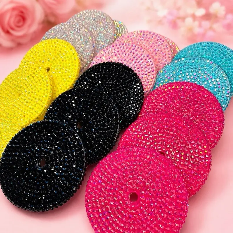 Rhinestone Drinkware Lids, Kitchenware Drinkware Accessories for Beverage Containers