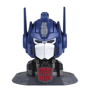 Killerbody G1 Optimus Prime EDC Pressure-relief Alloy Head Sculpt with Rotating Eyes & Detachable Mask Base
