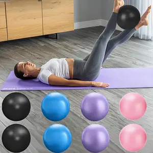 4 ultra soft Pilates balls - anti slip exercise balls, used for core exercises, yoga, stability training, Pilates, home gym Pilates equipment