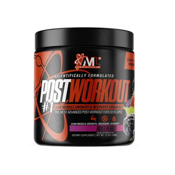AML Post Workout Powder | Muscle Growth & Recovery Supplement | L-Leucine, Creatine Monohydrate & Betaine | Protein Synthesis Support | Electrolytes for Hydration | 20 Servings