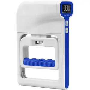Grip Strength Tester 265lb/120kg, Digital Hand Dynamometer FDA Registered with Backlit LCD  Grip Strength Testing and Training