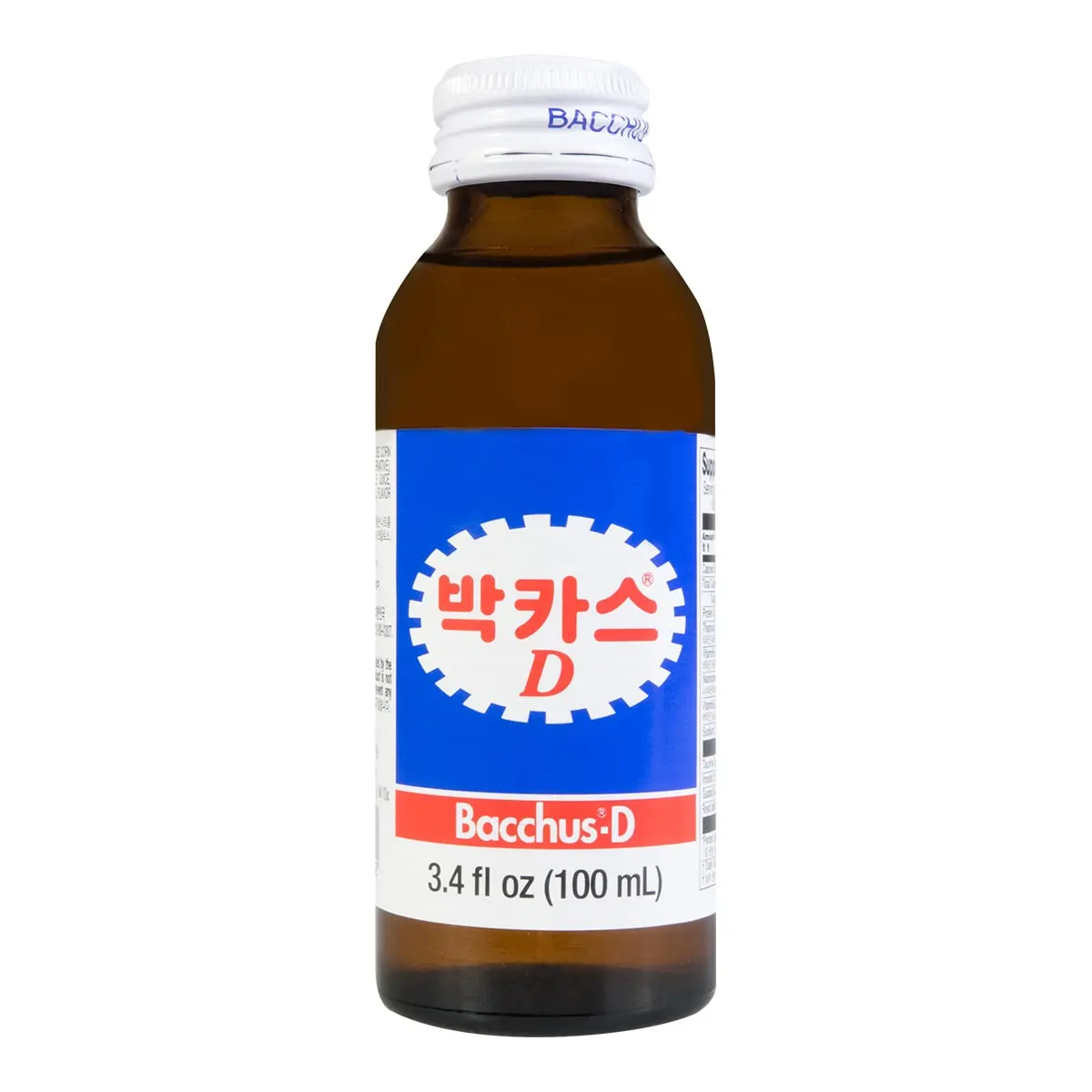 DONG-A Bacchus-D Energy Drink 100ml - Korean Functional Supplement for Quick Energy Boost