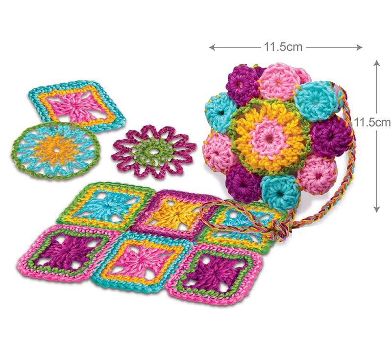 4M Easy-To-Do Crochet Kit - DIY Yarn Crafts, 3Project
