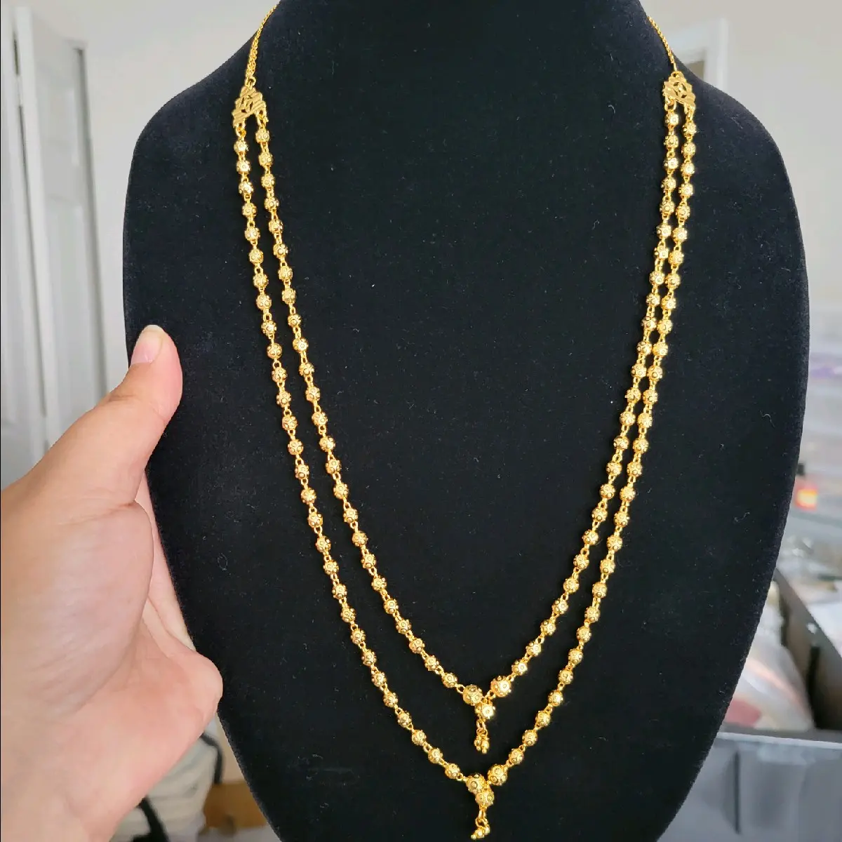 2 layer necklace 2 layer necklace