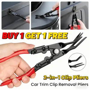 Car Trim Clip Removal Pliers Headlight Repair Door Panel Retainer Remover Tool