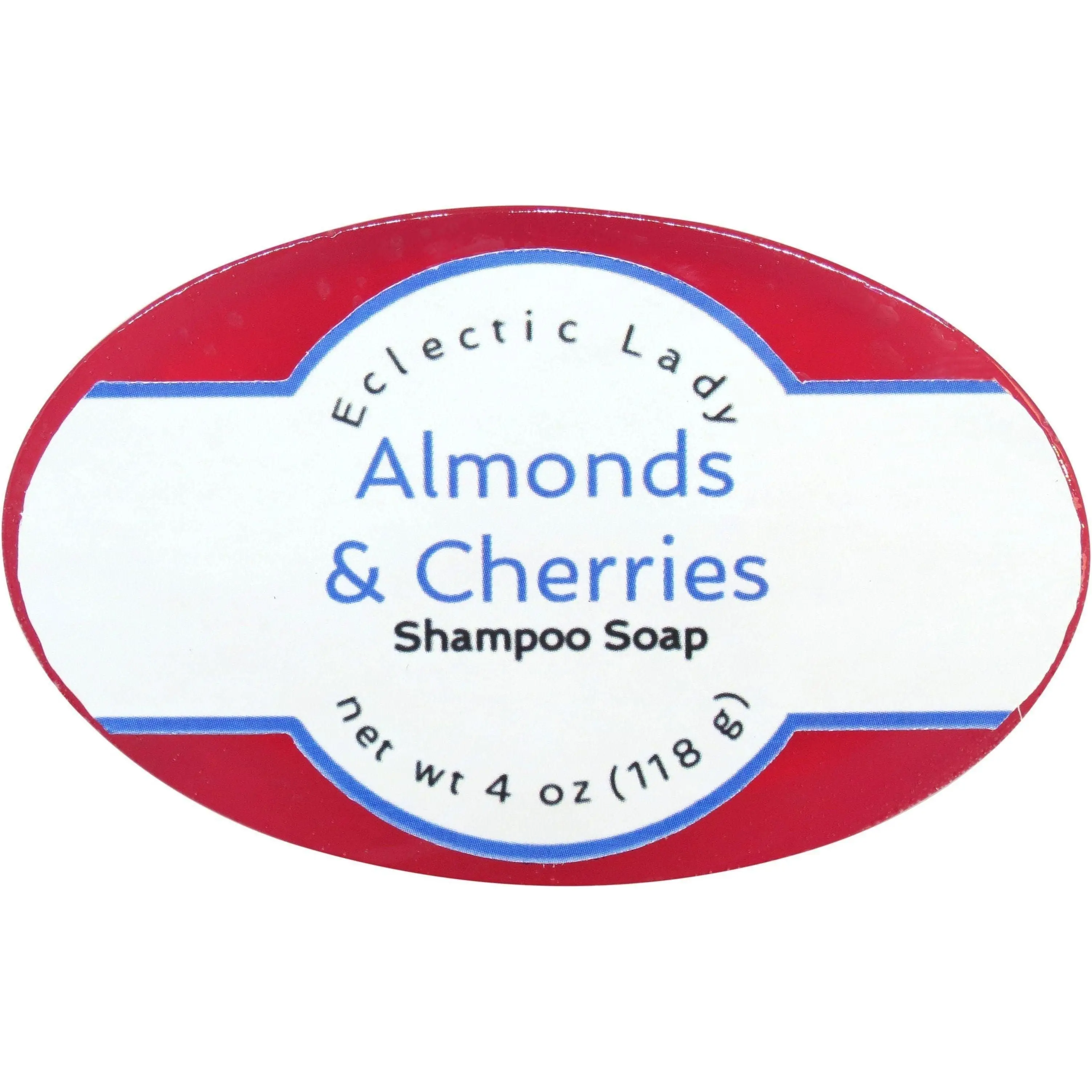 Almonds and Cherries Handmade Shampoo Soap