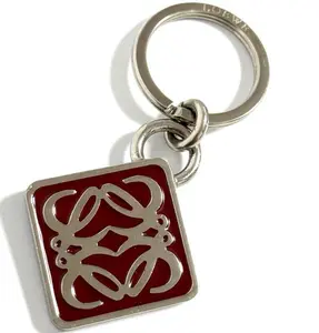 Pre-owned Loewe Zinc Alloy Small Leather Goods Key Holder