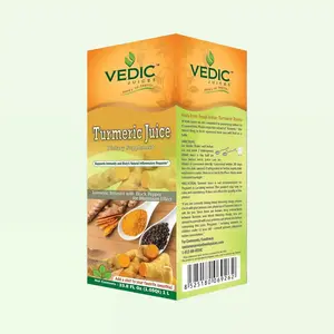 Vedic Turmeric Juice 1 L - Supports Immunity and Body's Natural Inflammatory Response - SugarFree , Natural