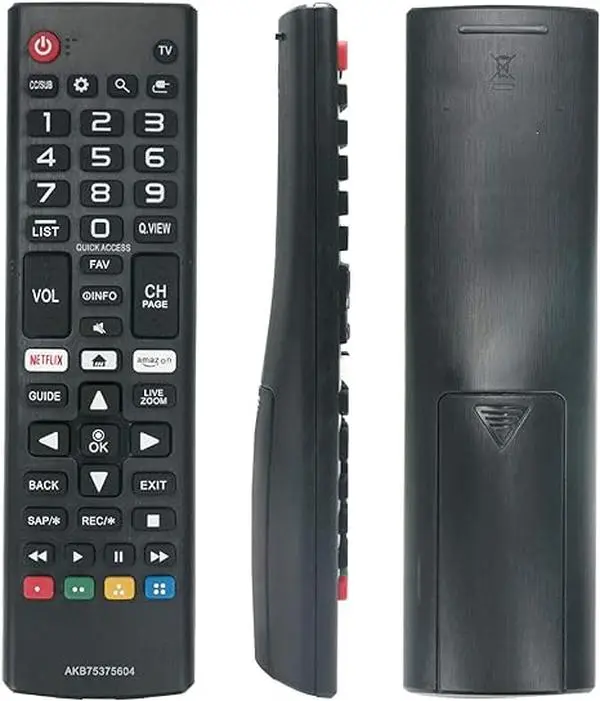 Remote Control AKB75375604 Compatible for LG 4K Smart TV 32LK610BPUA 43LK5400PUA 43LK5700BUA 43LK5700PUA 43UK6090PUA 49UK6090PUA 49LK5700PUA 50UK6090PUA 55UK6090PUA 65UK6090PUA Brand: Young