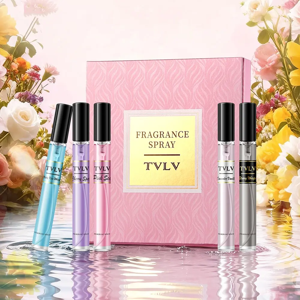 5-piece perfume set, lasting and charming Fragrance Spray, easy to carry, women's perfume gift set, Fragrance Discovery Set, Fragrance Gift Box, Fragrance Sets, Gifting Set