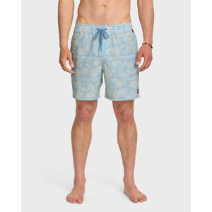 Waterman Fern Garden 17" Swim Trunks - Beach Blue