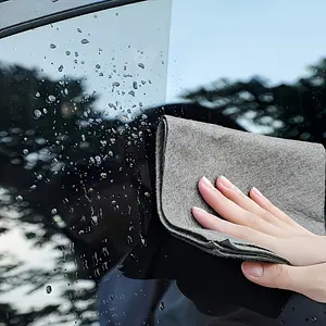10pcs of Magic Glass Cleaning Cloth - Thickened, Residue-Free Microfiber Cloths Suitable for Wiping Windows, Mirrors, Cars, And Kitchens And Bathrooms, Featuring a Practical Desig