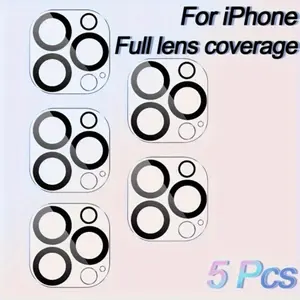 Ultimate Protection and Clarity for Your iPhone - Premium 9H Glass Screen and Camera Lens Protectors Kit