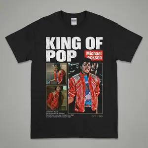 Michael Jackson Beat It T-Shirt King Of Pop Fan Gift