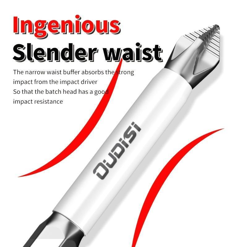 6pcs Non-slip Cross Drill, High-strength Magnetic Screwdriver Head, High Hardness, Impact Resistance, Electric Screwdriver Tool Set Hand Drill Rotary Screwdriver.