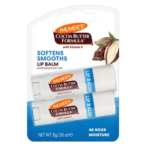 Palmers Cocoa Butter Formula Softens Smoothes Lip Balm  2x0.15oz 2x0.15oz 2x0.15oz