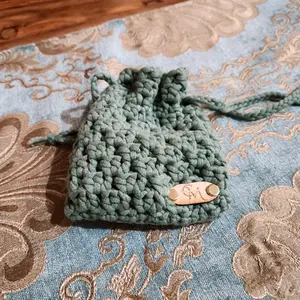 Crochet bag of Crystals
