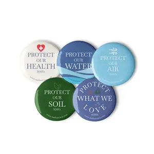 Protect Series Buttons (5 Buttons)