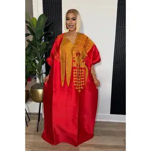 ADIZA  KAFTAN-RED