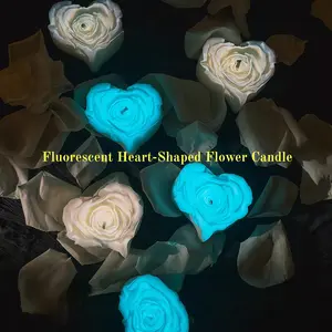 [Wildry] Heart Glow Body Safe Candle: Low-Temperature Massage Wax with Strawberry & Black Cherry Essences