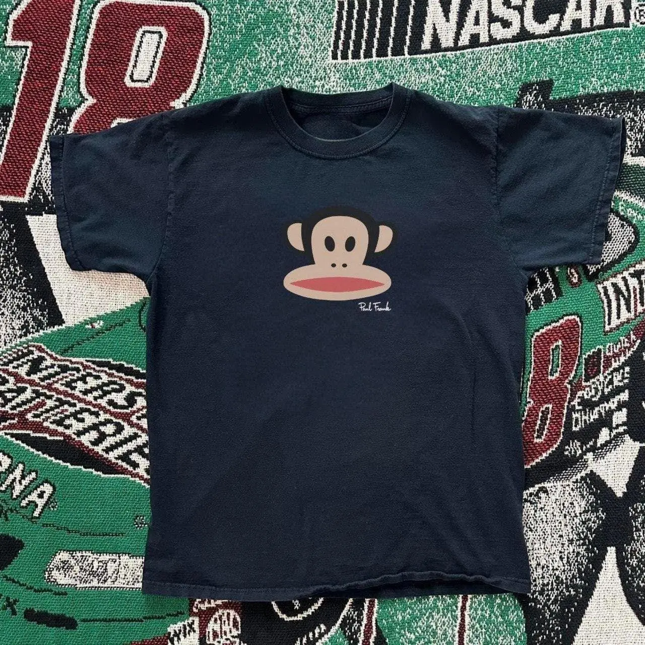 Paul Frank Graphic Baby Tee – Y2K Vintage Cartoon Aesthetic Top