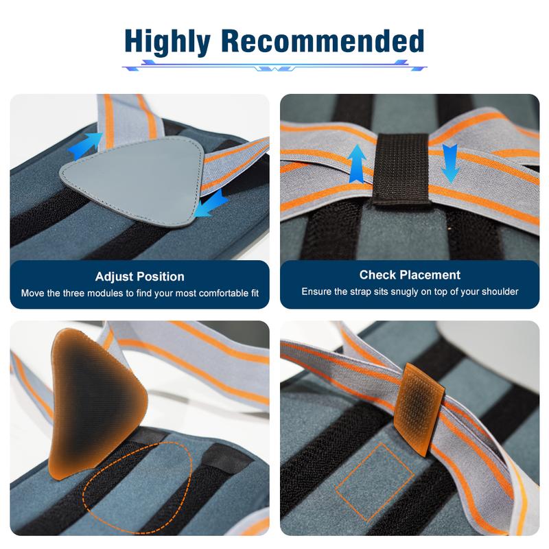 Back Brace Posture Corrector – Breathable Full Back Support, Shoulder Alignment, Spine Relief, Unisex Adjustable Support Vest #TikTokShopBlackFriday #TikTokShopCyberMonday