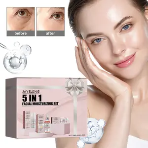 5 - in - 1 Facial Moisturizing Set: Deep Hydration, Brightening, Firming – Your Ultimate Skincare Must - Have!Skincare Set Facial Moisturizer Deep Hydration Skin Brightening Skin Firming Serum Hyaluronic Acid