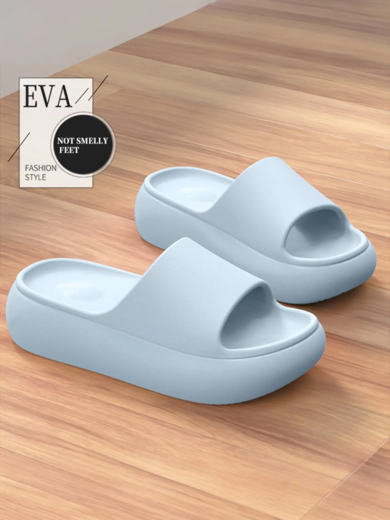Women Men Thick Sole Fashion Unisex Thick Soled Slippers Summer Height Increasing Outdoor Indoor Non-Slip Comfortable Shoes