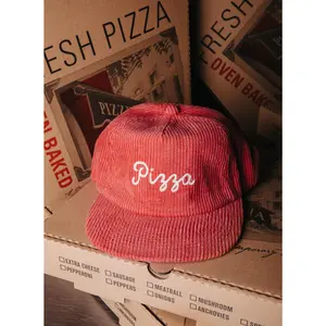 Pizza Chainstitch Hat