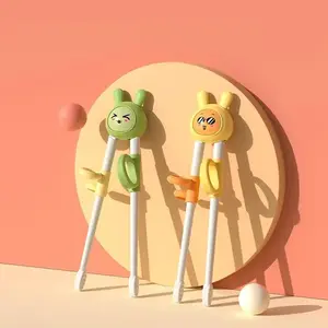 Kids Learning Chopstick Colorful Cutlery Tableware BPA - Perfect for Mealtime