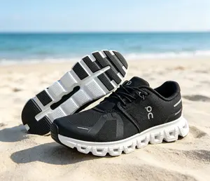 Cloud 6 Low Top Running Shoes for Men Women, Soft Cushioned Hidden Height Boost Sneakers, Breathable Non Slip Wear Resistant Casual Daily Athletic Trainers