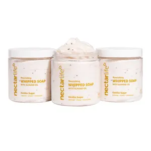 Whipped Soap 3-Pack: Daily Cleanser & Soothing Vegan Men’s & Women’s Natural Soap, comfort and gentle for sensitive skin-Natural self-care essential!