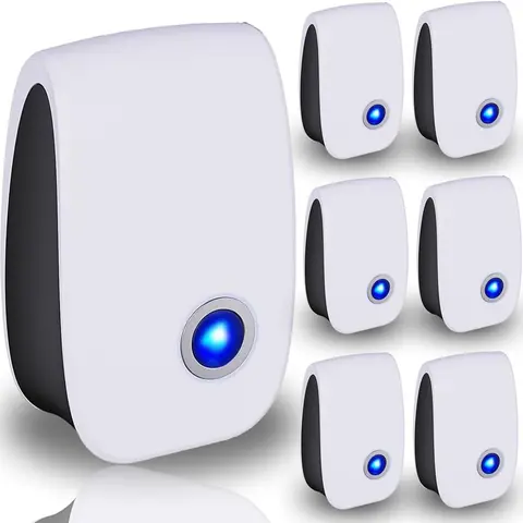 Ultrasonic Plug in Pest Repellent Indoor for Flea Insects Mosquitoes Rats Mice Spiders Ants Roaches Bugs, Pest Control for Home, Office, Warehouse, Hotel