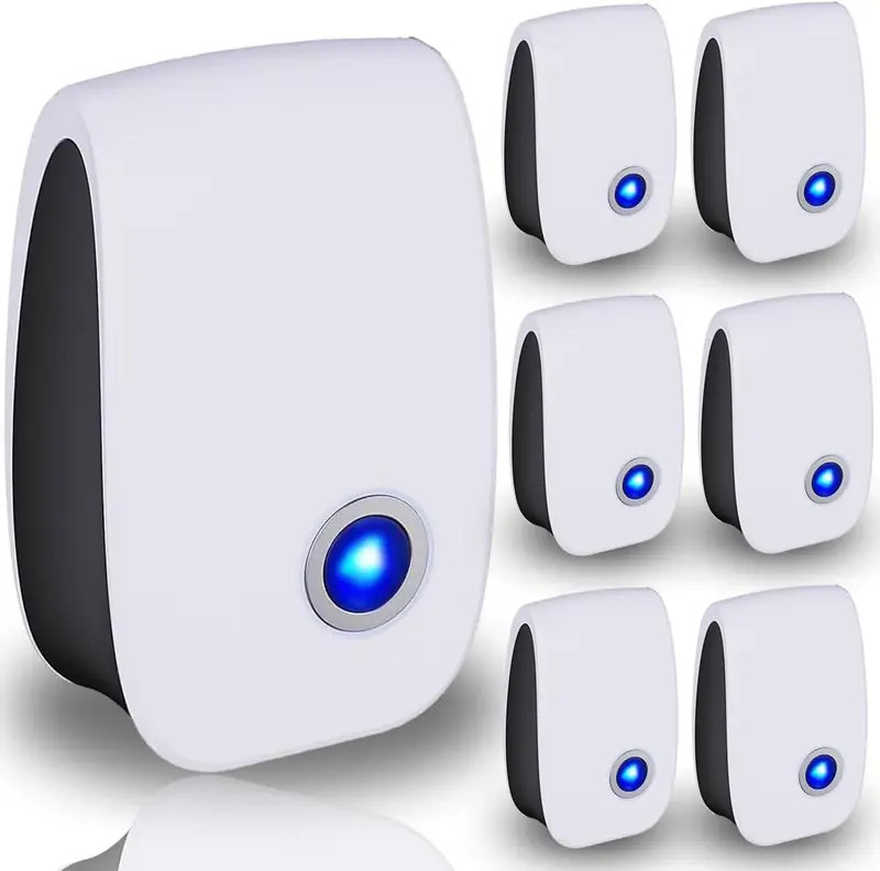 6 Pack Pest Reject Pro Ultrasonic Repeller Home Bed Bug Spider Roaches 6 Pack Pest Reject Pro Ultrasonic Repeller Home Bed Bug Spider Roaches