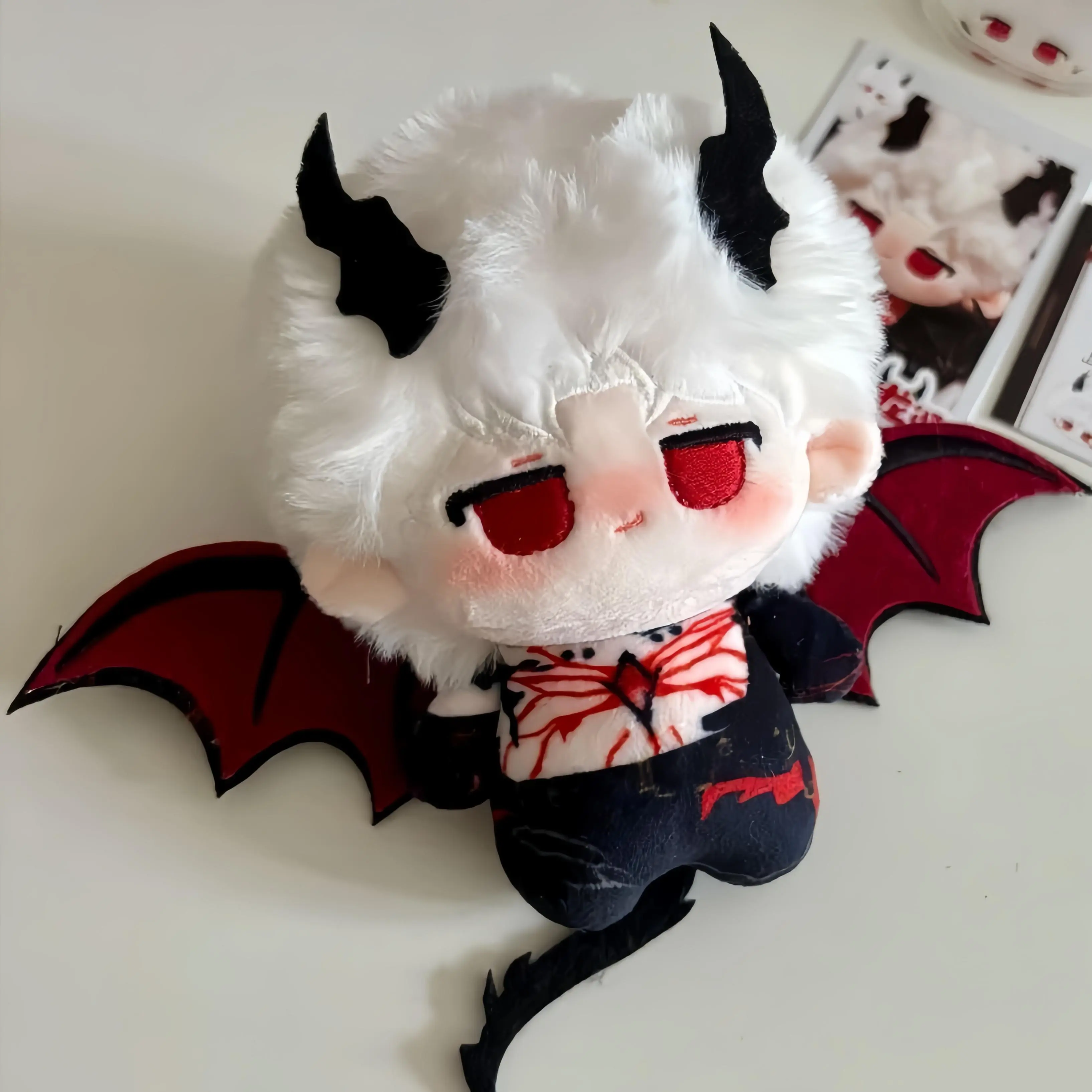 Love and Deepspace Sylus Plush Doll Collection - Unisex Anime Gaming Merch, Kawaii Look Soft Fabric Huggable Toy, Cute Handsome Character Collectible, Fan Gift Stuffed Toy, Game Character Keychain