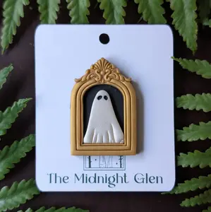 Framed Ghost Pin