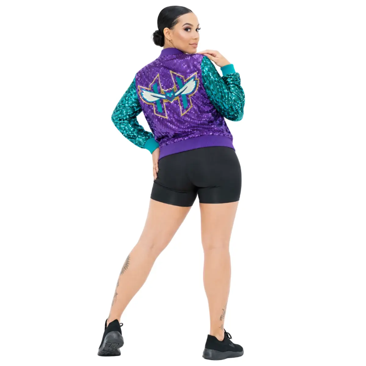 Charlotte Basketball Sequin Jacket