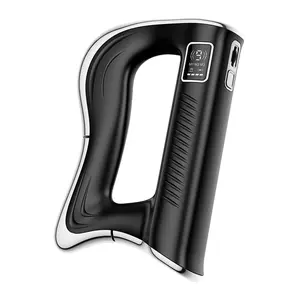 Electric Fascia Knife, Deep Tissue Massage, Relieve Fatigue, Relax Stiff Muscles, 43°c Constant Heating, 3 Modes, 9 Strength Levels, LED Display, Suitable for the whole body for Muscles Relax, USB Rechargeable Massagers