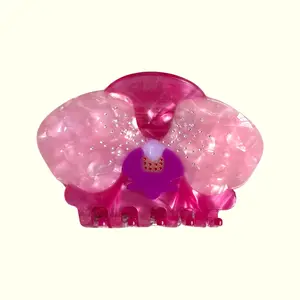 Orchid Hair Claw, Flower Hair Claw
