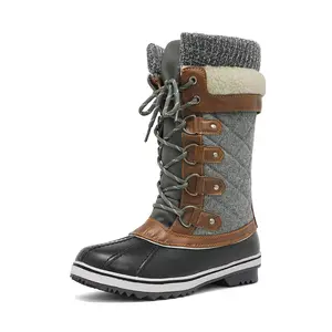 Lace Up Winter Fur Snow Boots Lace Up Winter Fur Snow Boots