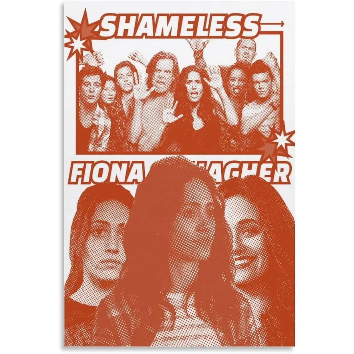 Vintage Movie Shameless TV Show Poster 30 Wall Art Poster Bedroom Prints Home Decor Hanging Picture Canvas Painting Posters 08x12inch(20x30cm)