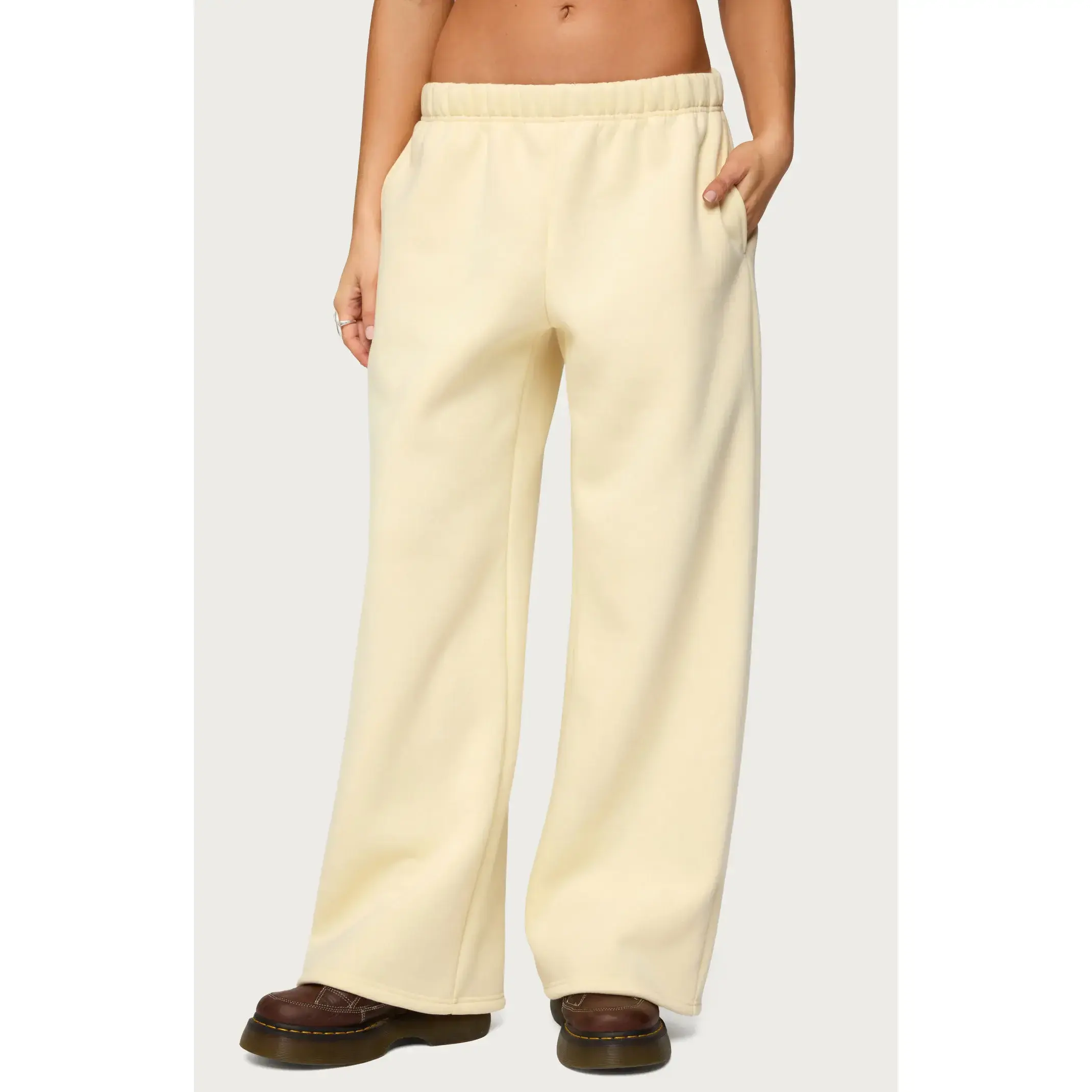 Edikted Women's Jaylie Edikted Wide Leg Sweatpants