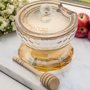 Crystal Honey Dish