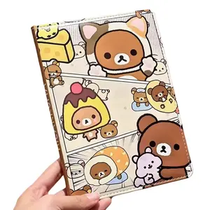 A5 Bear Heart Notebook INS Style Diary Journal Writing Notebook School Office Stationery