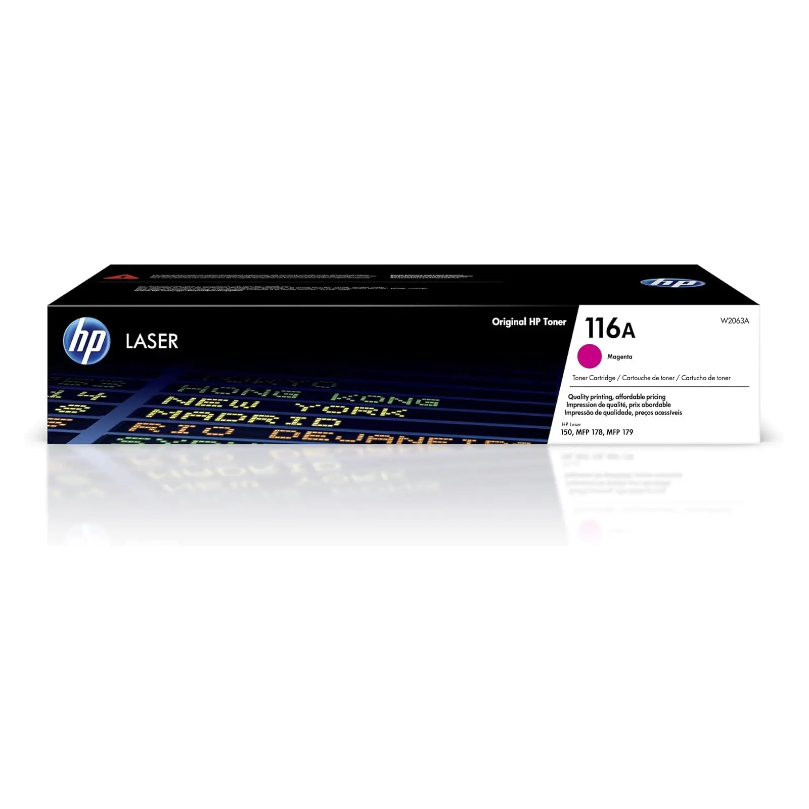 HP 116A W2063A Magenta Toner Cartridge, HP Printer Cartridge