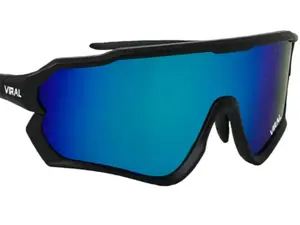 ROGUE SERIES BLACK POLARISED SUNGLASSES BY VIRAL BRAND