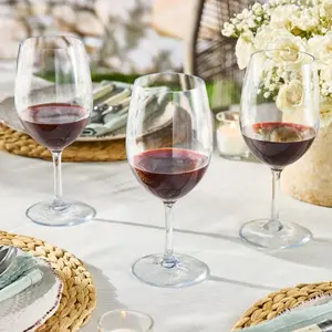 Brilliance! Shatterproof Tritan Universal Outdoor Glasses (Set of 6) -Clear