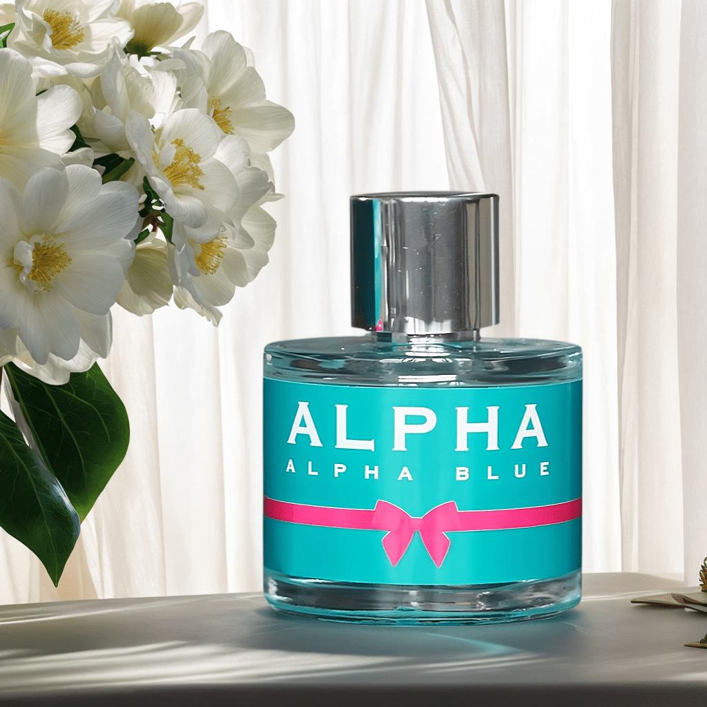 Alpha Blue 3.4 Fl Oz Women's Light Perfume Sweet Fragrance Ideal for Travel Parties Festivals Exquisite Gift